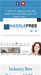 Mobile Screenshot of hasslefreeflooring.com